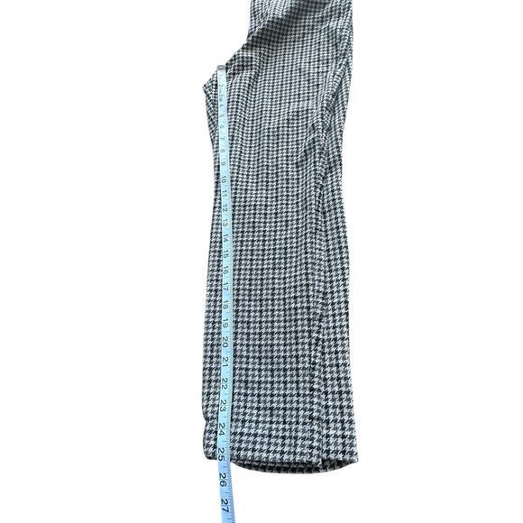 Old Navy Black Houndstooth Office Career Work Pixie Skinny Pants Size‎ 10 - Picture 10 of 11